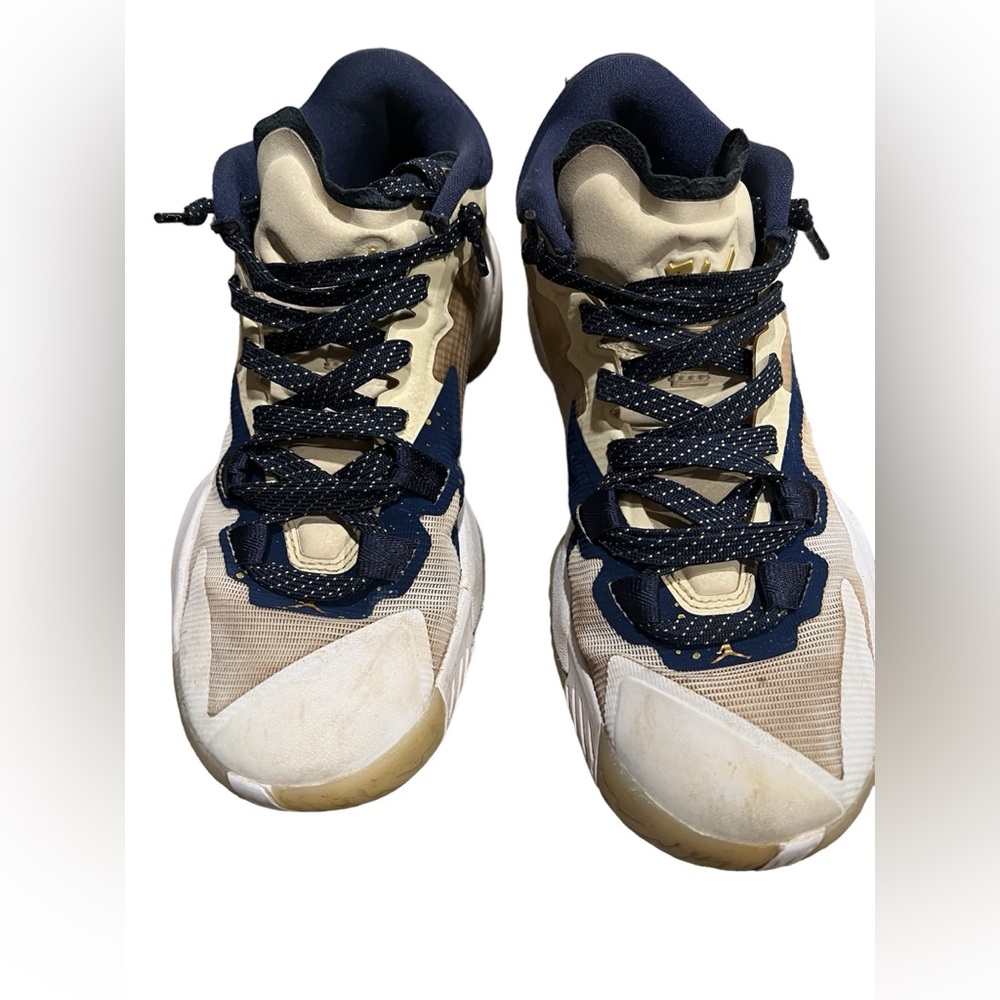 Nike Jordan Zion 1 Pelicans Home Zion Williamson Basketball Sneakers